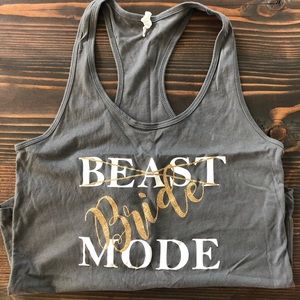 Bride Workout Tank